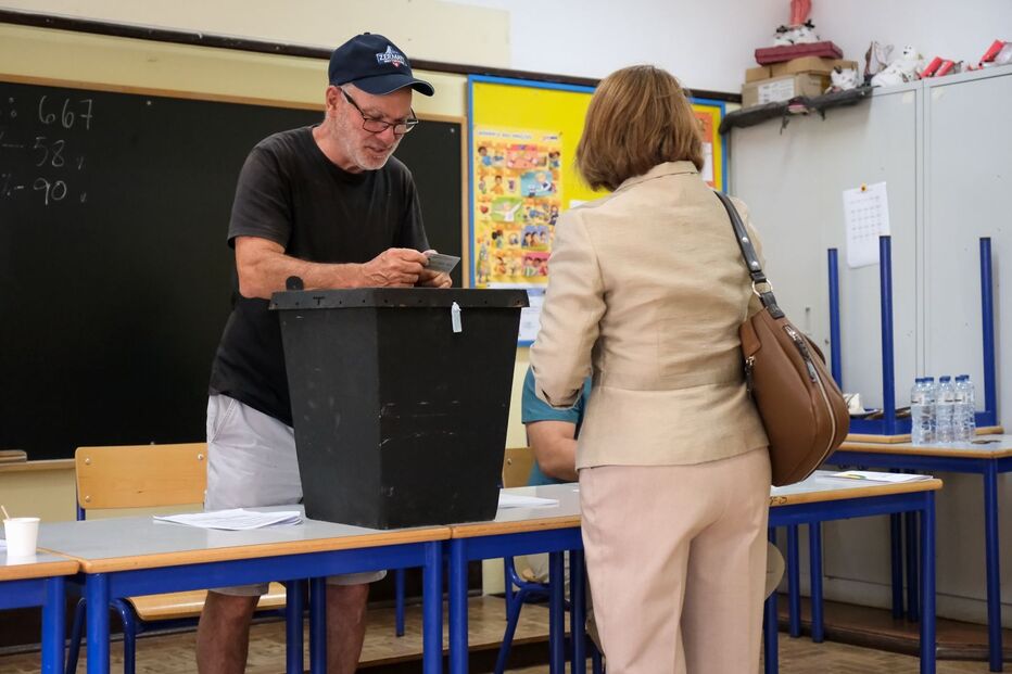 Mesa de voto de Setúbal