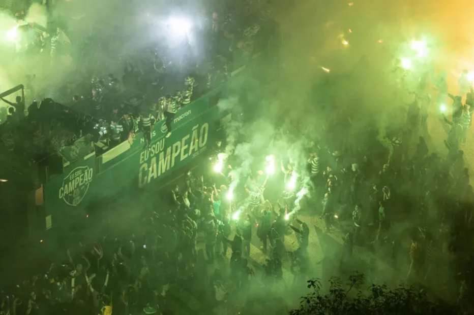 Festejos do Sporting