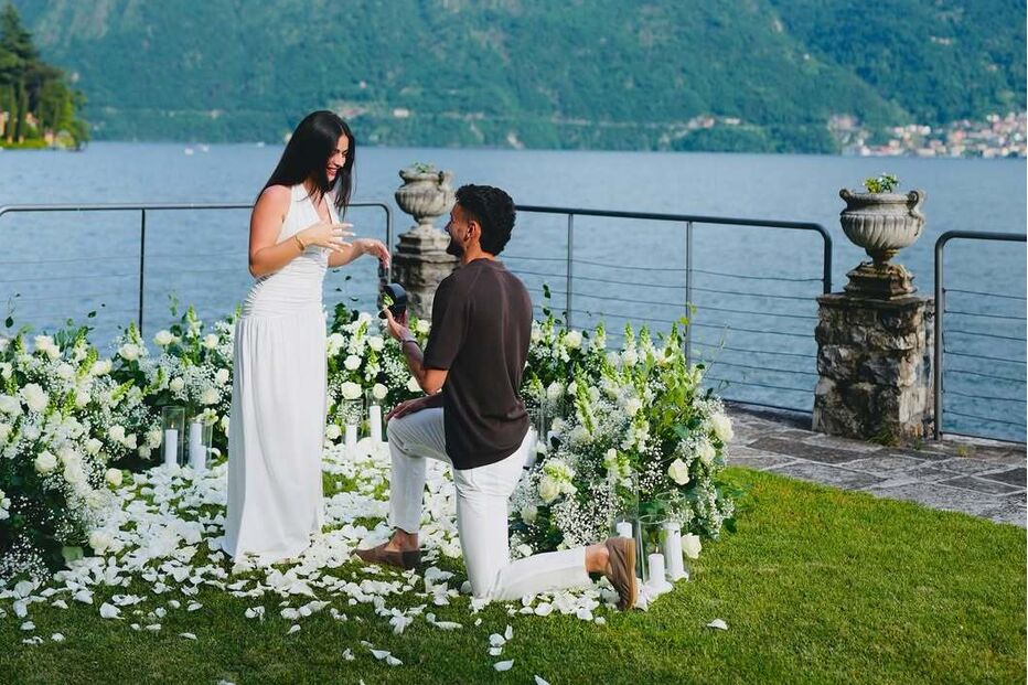 João Mário pede namorada em casamento