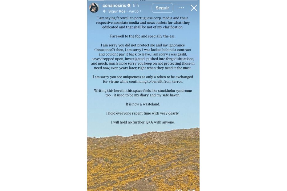 Conan Osíris arrasa Eurovisão