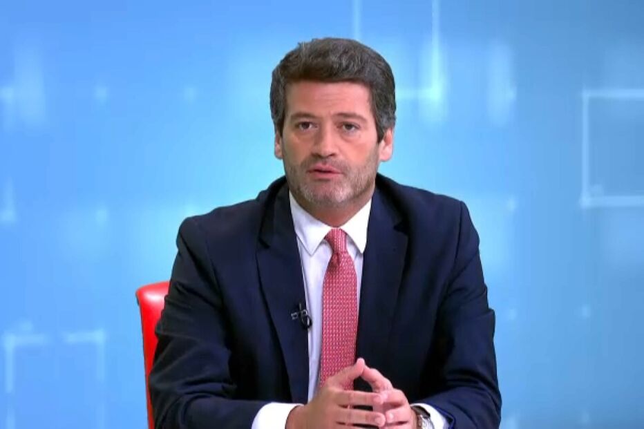 André Ventura em entrevista no Grande Jornal
