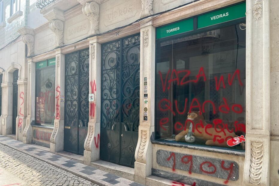Núcleo sportinguista de Torres Vedras vandalizado