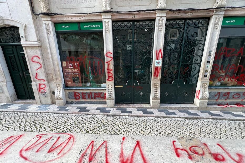 Núcleo sportinguista de Torres Vedras vandalizado