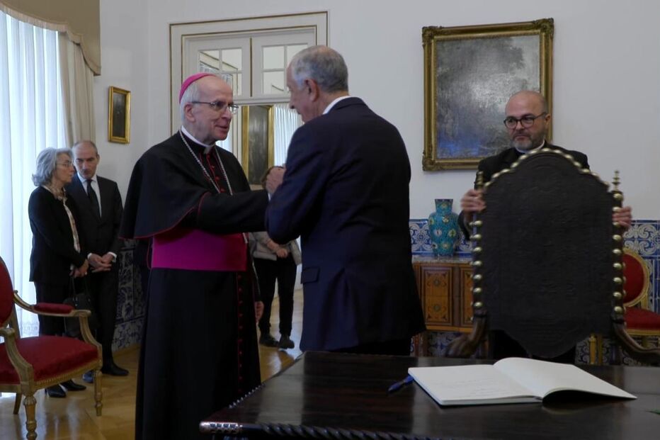 Ivo Scapolo e Marcelo Rebelo de Sousa