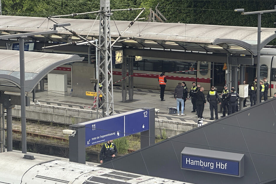 Ataque com faca na Estação Central de Hamburgo