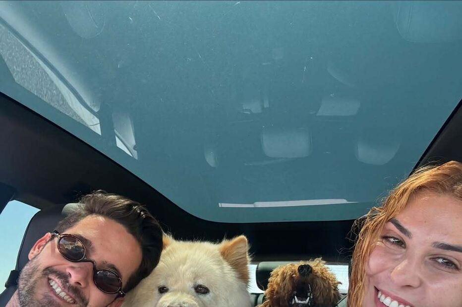 O casal de influenciadores Raquel e Miguel 