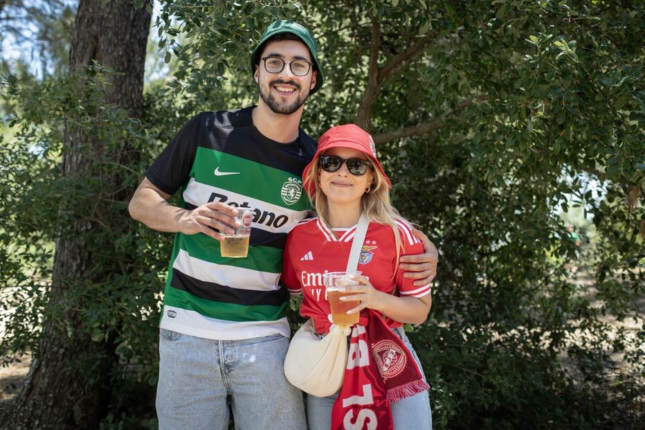 Adeptos do Benfica e do Sporting