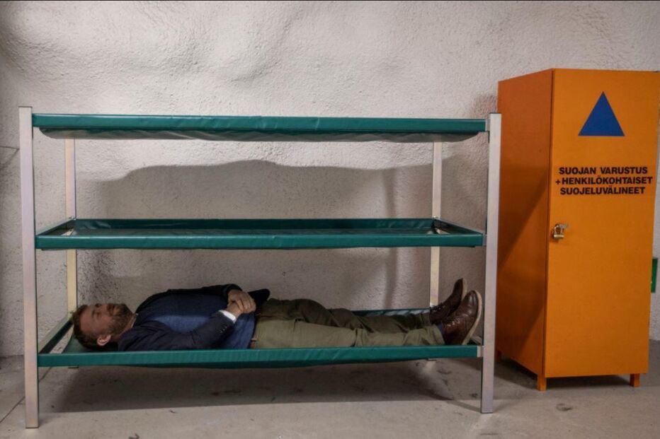 Bunker em Helsínquia, Finlândia