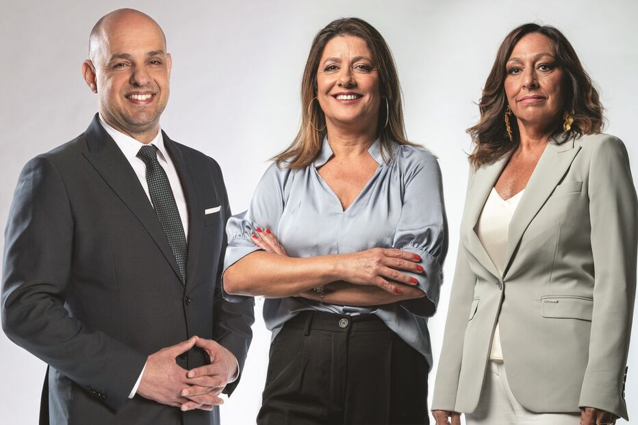 A equipa  é formada por Sandro Bettencourt, Cláudia Rosenbusch e Ana Leal