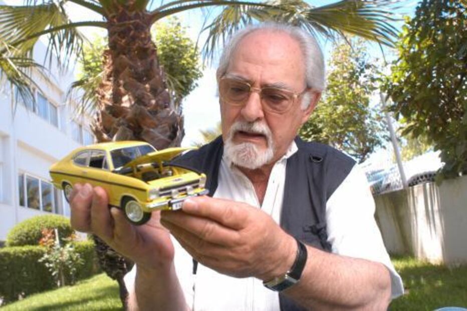 Ruy de Carvalho no Jardim dos Estudios da NBP em 2005