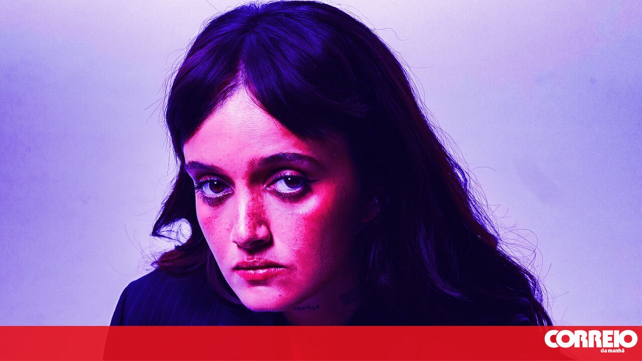 Carolina Deslandes went to the Leiria area to help victims of the severe weather