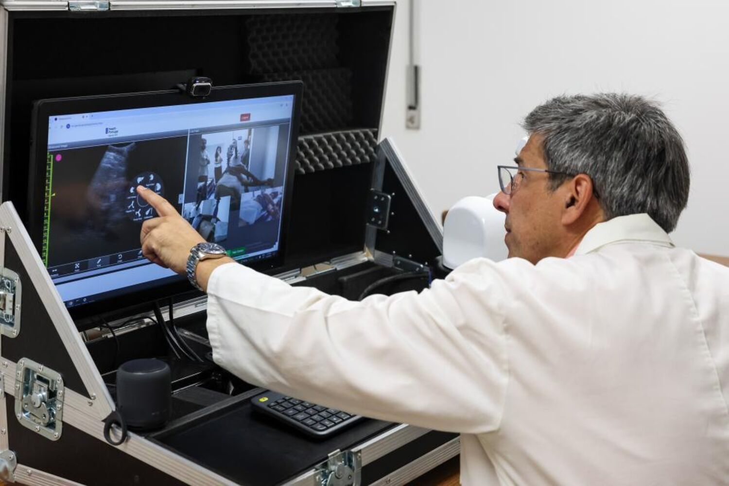 ULS de Coimbra testa tecnologia inovadora para realizar ecografias à ...