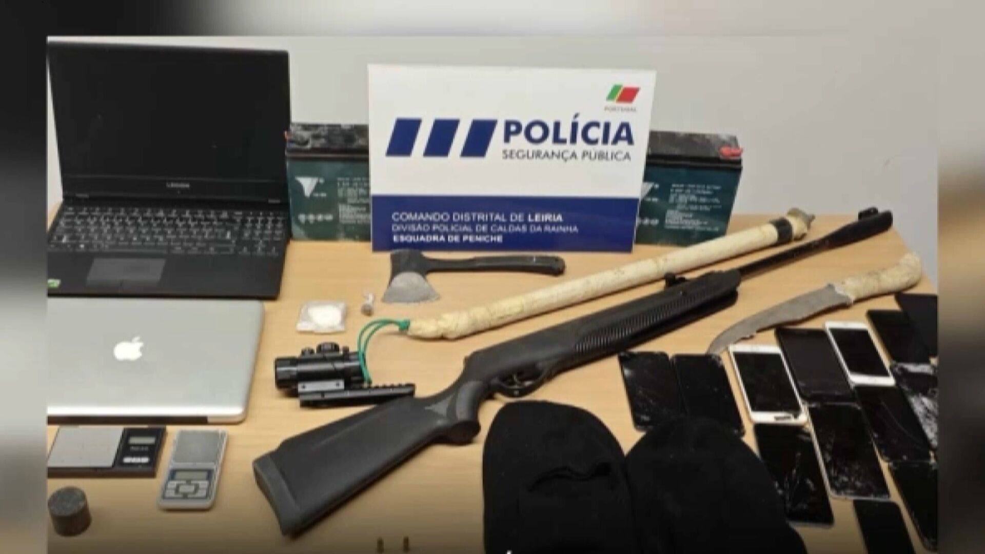 Prisão preventiva para jovem por tráfico de droga em Peniche 