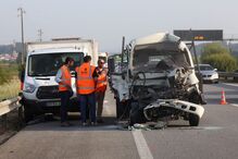 Colisão na A1: Um morto e dois feridos após acidente de viação envolvendo uma carrinha