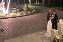 André Silva e Maria Rodrigues celebram o casamento com fogo de artifício