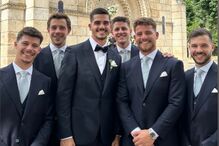 André Silva celebra casamento com amigos e familiares