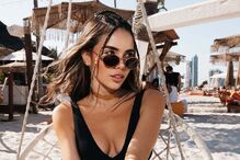 Daniella Duran e João Félix em Miami, durante as férias do futebolista