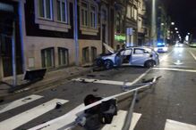 Colisão no Porto causa danos em café e fere passageiro irlandês