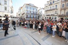 Manifestação contra racismo e violência em Lisboa, após agressão a ator