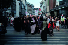 Protesto contra políticas de imigração na Dinamarca ganha destaque