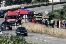 Colisão de carros em Barcelos causa três feridos, com assistência no local e transporte ao hospital