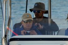 Juan Carlos em Cascais, num possível preparativo para mudança para Portugal