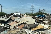 Bairro do Talude: famílias vivem em condições precárias, sem água e esgotos