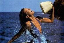 Elle Macpherson, top model australiana, celebra título de mulher mais bela do mundo