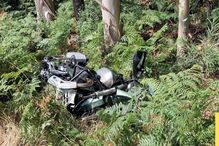 Colisão fatal entre carro e mota em Santo Tirso: Bombeiros, INEM e GNR no local