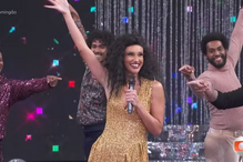 Débora Nascimento revela ser bissexual no 'Domingão com Huck' após interpretar Diana Ross