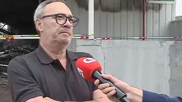 “É muito triste”: João viu o negócio que construiu há mais de 40 anos ser destruído pelas chamas  