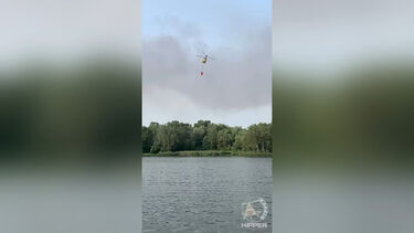 Ucrânia utiliza helicópteros 'Kamov' doados por Portugal para extinguir incêndios em Kiev após ataque noturno russo