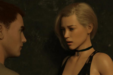 Ilustração digital suscita receios sobre IA e segurança das mulheres