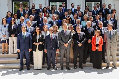 Foto de familia do XXV Governo Constitucional