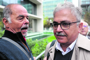 Morais Pires à entrada para uma audiência de julgamento no Campus de Justiça, em Lisboa