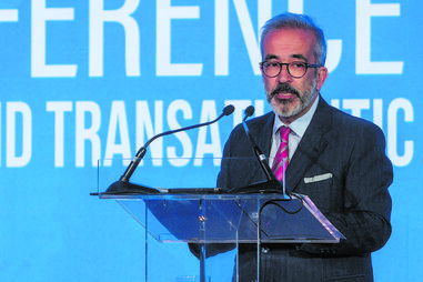 O ministro de Estado e dos Negócios Estrangeiros no encerramento da Grande Conferência NOW 