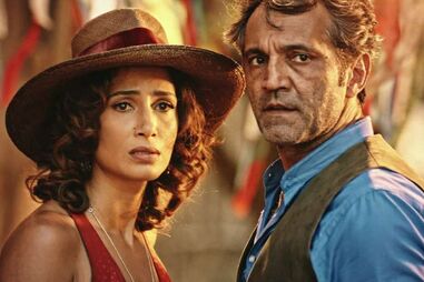 Domingo Montagner e Camila Pitanga na novela