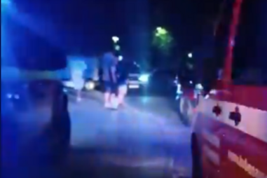 Estiveram no socorro os bombeiros, INEM e a GNR