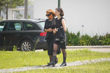 Alexandra Lencastre e a filha mais nova, Catarina Bakker