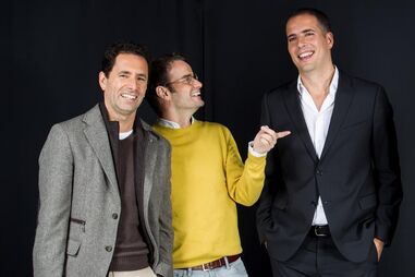 Miguel Góis, José Diogo Quintela e Ricardo Araújo Pereira