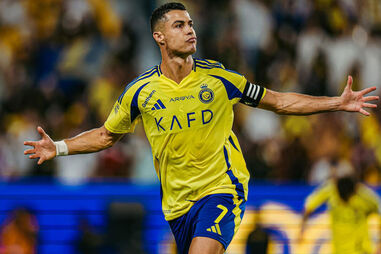 Cristiano Ronaldo em jogo pelo Al Nassr