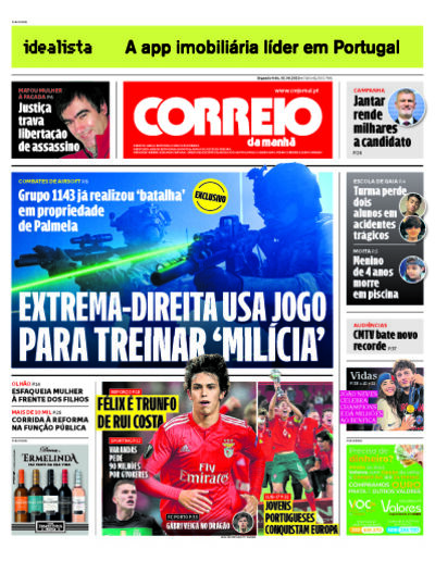 Capa do jornal