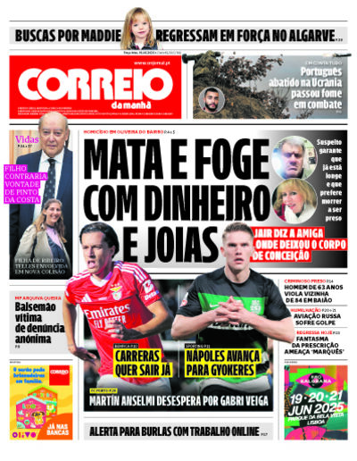 Capa do jornal