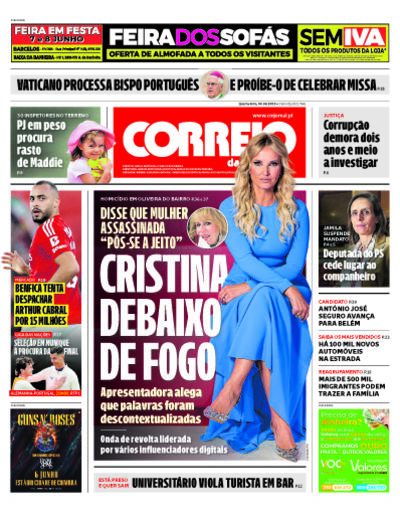 Capa do jornal