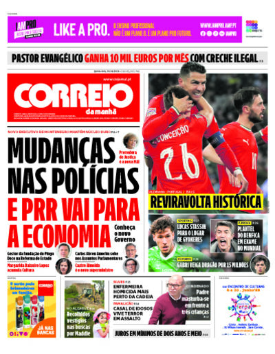 Capa do jornal