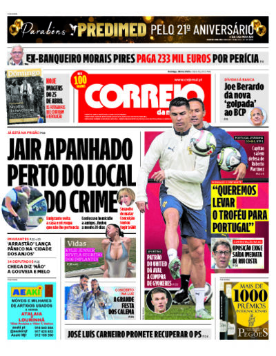 Capa do jornal