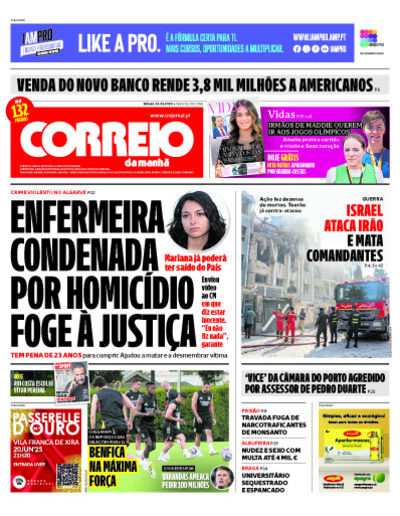 Capa do jornal