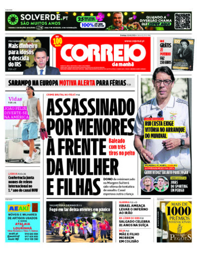 Capa do jornal