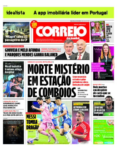 Capa do jornal
