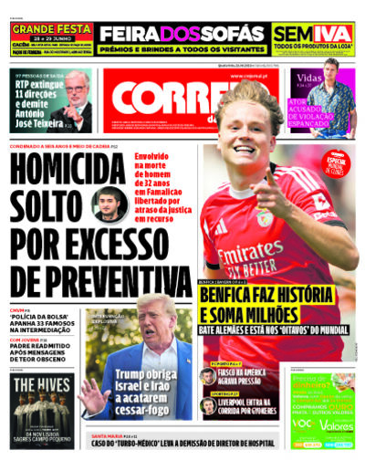 Capa do jornal